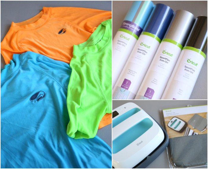 DIY Custom Swim Shirts with Cricut SportFlex Iron-On - Mom Endeavors